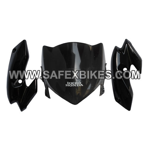 FRONT FAIRING VISOR HUNK DIGITAL SET OF 3 ZADON Motorcycle Parts For Hero Honda HUNK DIGITAL